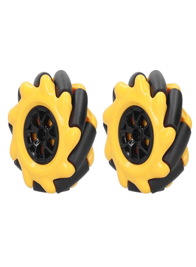BITSKY INDIA 1 PAIR 60mm-K Mecanum Wheel (60×30mm) - Omni-Directional Wheel for TT Motors - Image 2