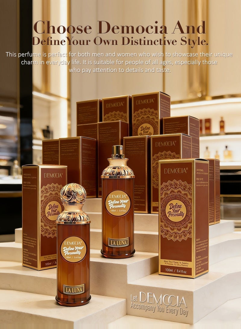ديموسيا عطر ديموسيا للجنسين، عطر كلاسيكي، عطر لا غنى عنه، ماء تواليت ١٠٠ مل - Image 4