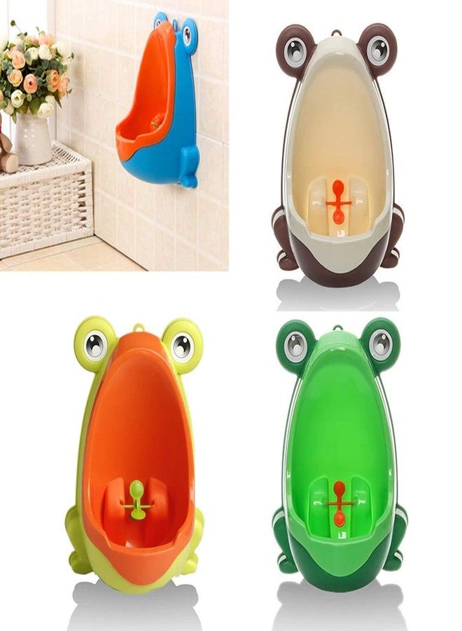 VDNSI Frog Pee Training, Frog Shape Potty Training Urinal for Toddler Boys,Toilet Pee Trainer with Funny Aiming Target - Image 3