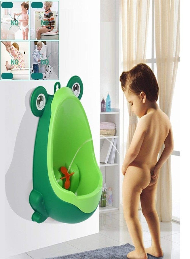 VDNSI Frog Pee Training, Frog Shape Potty Training Urinal for Toddler Boys,Toilet Pee Trainer with Funny Aiming Target - Image 5