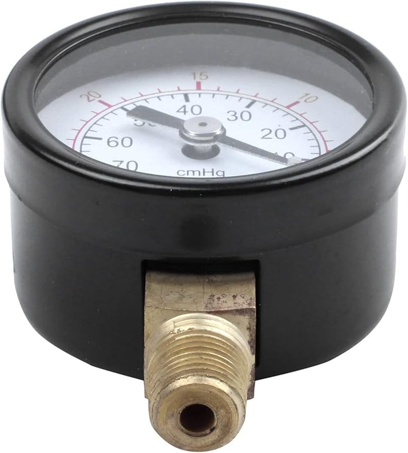 مقياس ضغط هواء هوائي مزدوج الخيوط الذكرية 0-30 بوصة زئبق - Image 4
