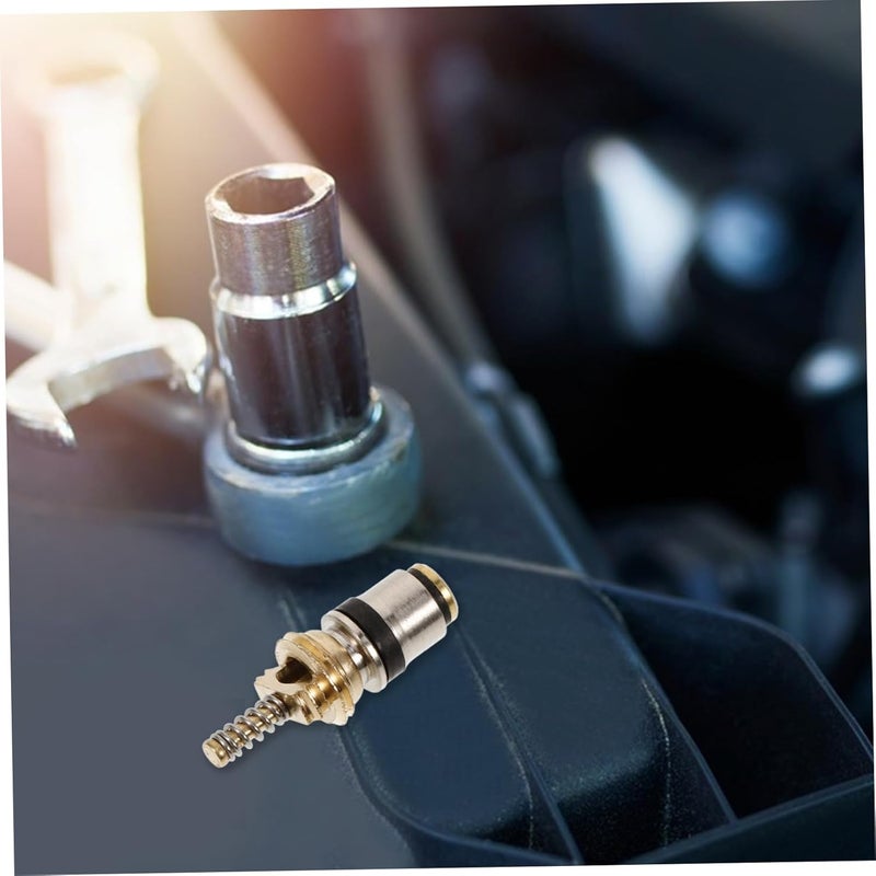 Mobestech Automotive Air Conditioner Valve Core High-pressure Refrigeration Valve for Vehicle Air Optimal Functionality and Pressure Control Compatible Standard Models - Image 5