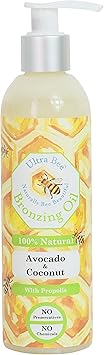 Natural Tanning Bronzing Oil Avocado Coconut Oil 250Ml