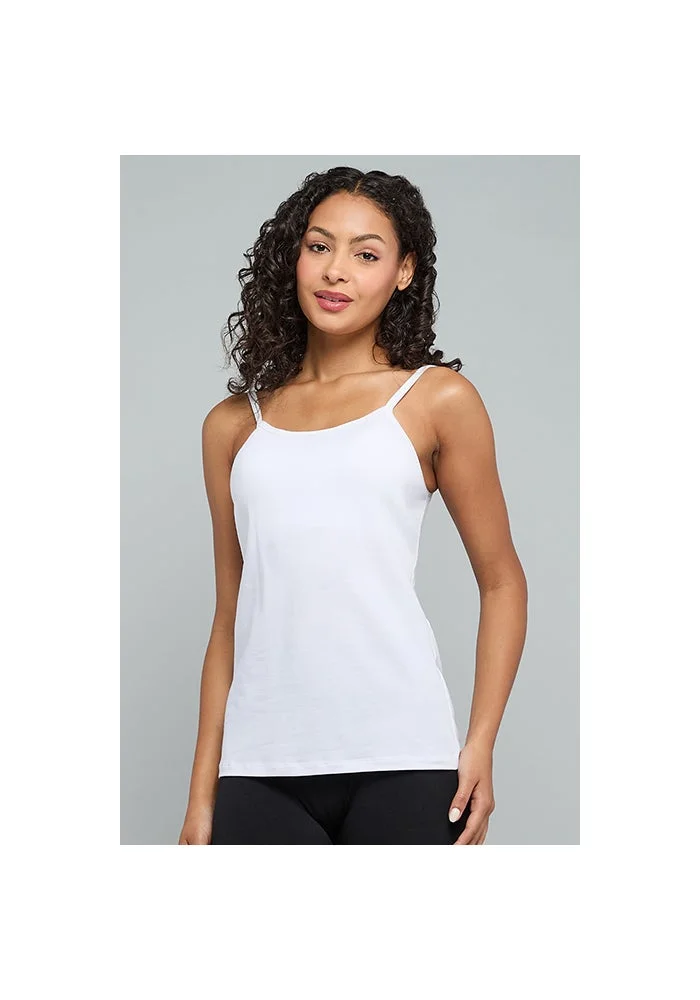 R&b Solid Self Bra Camisole