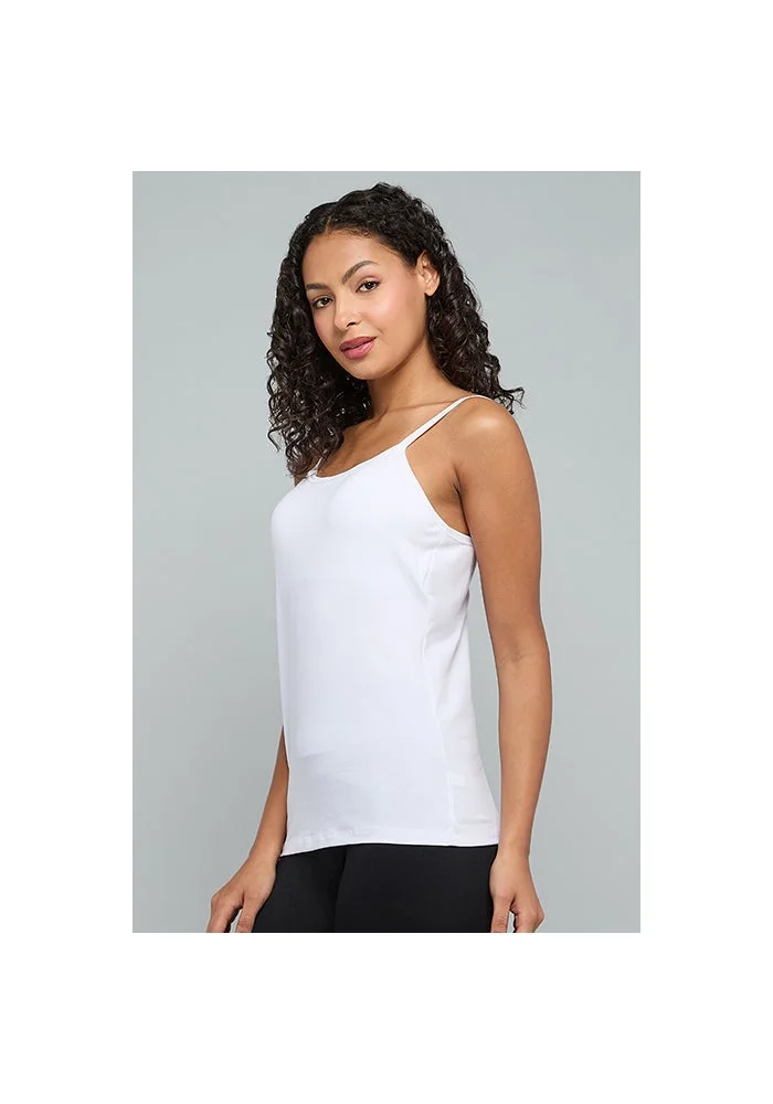 R&b Solid Self Bra Camisole