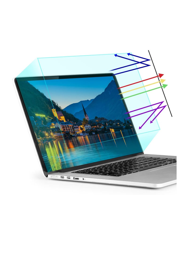 13.3 inch Laptop Screen Protectors Eye Protection Anti Glare Anti Blue Light Screen Protector Compatible with major brands (Asus, Acer, HP, Dell, Toshiba, Lenovo 13.3"(16:9) Laptop  - Image 1