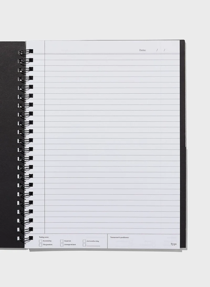 Typo Free Your Mind Clouds A4 Campus Notebook