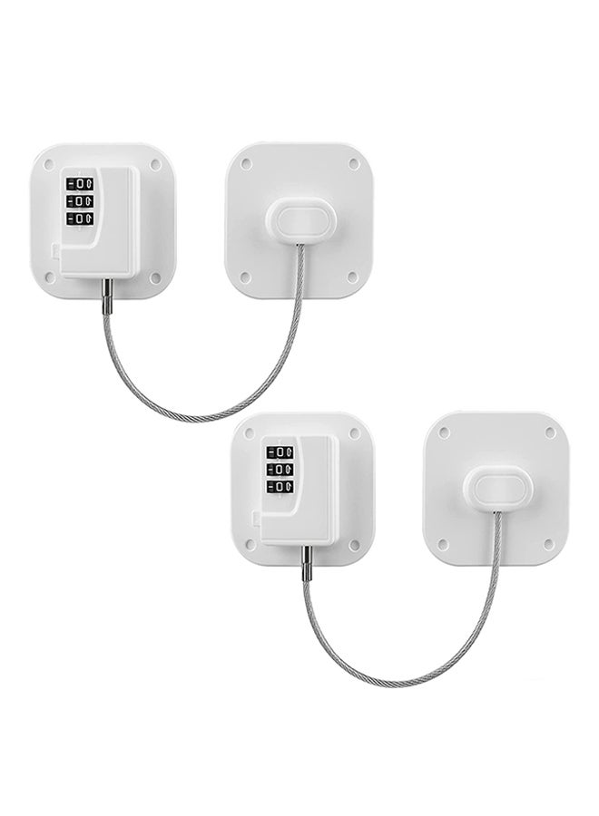 Alyashmac Pack of 2 Password Fridge Lock - Image 1