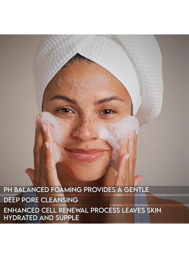 شيرا غسول الوجه الرغوي للتنظيف العميق من Shirradiance لبشرة متوازنة وتفتيح البشرة وتنظيف المسام العميقة للبشرة العادية والجافة (200 مل) - Image 5