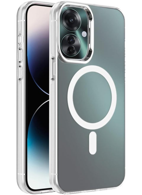 Case For OPPO Reno11 F 5G Case Crystal Clear [Not Compatible with MagSafe] Soft TPU Gel Case Flexible Silicone Anti-Scratch Transparent TPU Cover - Clear