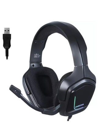 K20 USB RGB Gaming Headset - 7.1 Surround Sound - Noise Cancelation Microphone - pzsku/Z312A268A0C66F6C4CB3BZ/45/1743245901/dd780d64-71e9-48f3-8459-b6d53d5422af