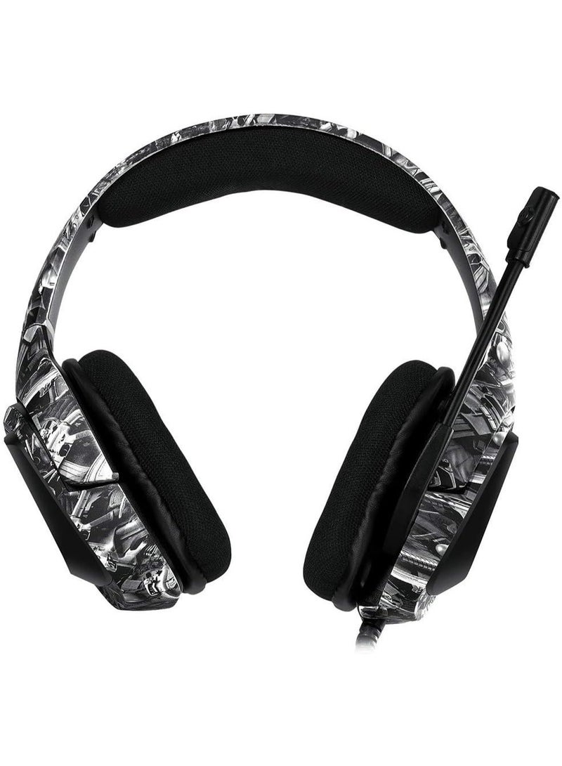 onikuma K20 RGB Gaming Headset - 7.1 Surround Sound - Noise Cancelation Microphone - Image 5