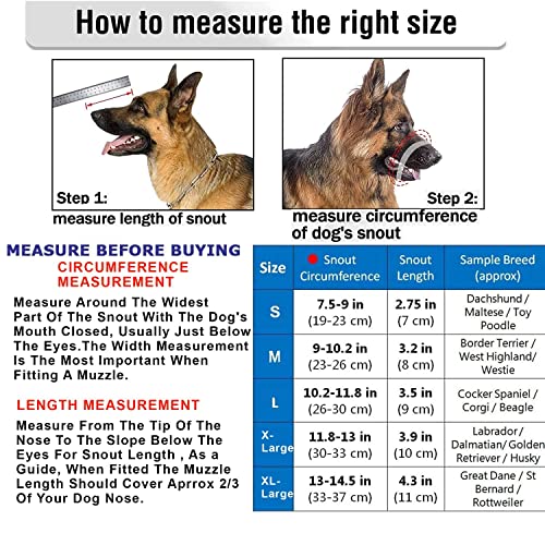 RoverPets Dogs Mouth Cover muzzles | Anti-Biting Soft Plastic Dog Muzzle | Dog Mouth Cap | Bite Guard with Adjustable Handy Strap for Dogs and Puppies (Small) - Image 4