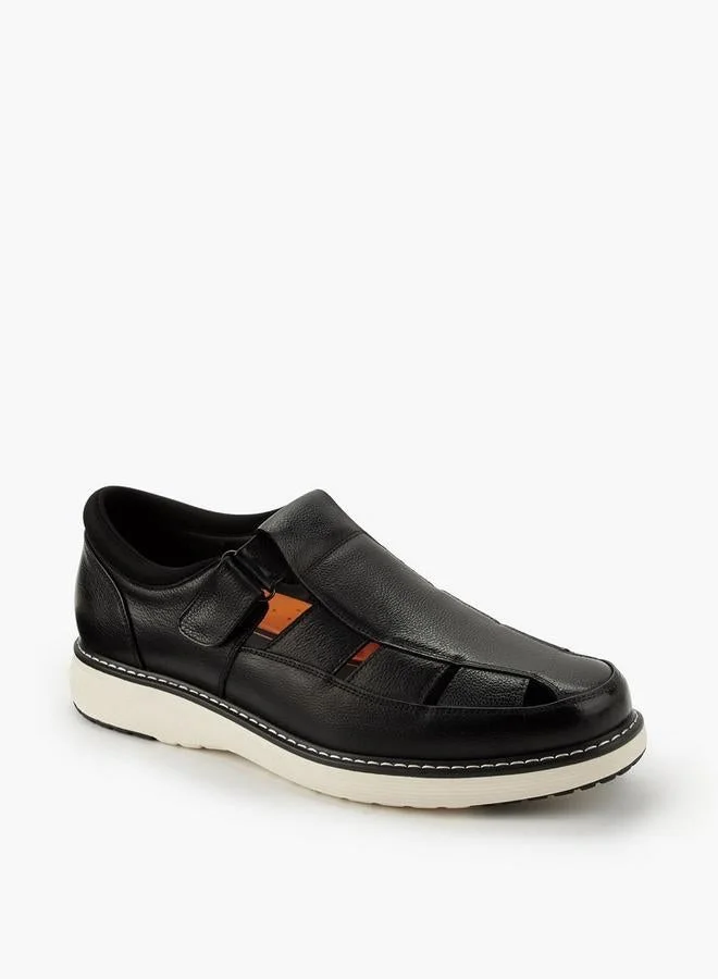 Le Confort Men Textured Fisherman Sandals