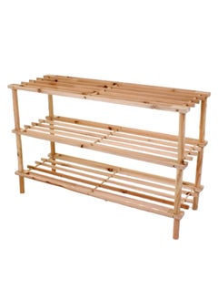 3 Tier Storage Shoes Rack Wooden Shoe Rack Bedroom or Hallway