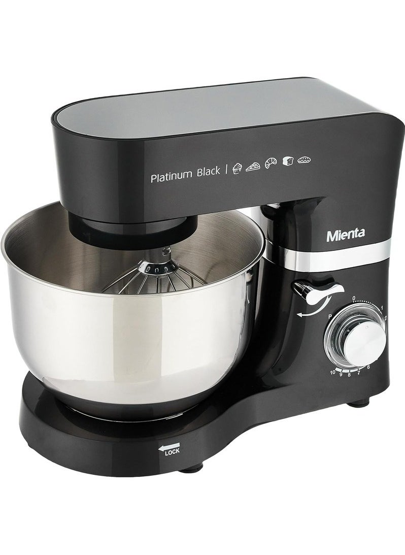 ميانتا Blendex Mienta - ماكينة المطبخ - أسود بلاتيني - KM38232C - 1300 وات  - Image 1