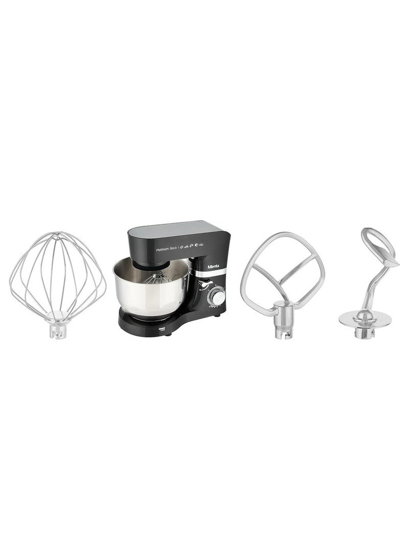 ميانتا Blendex Mienta - ماكينة المطبخ - أسود بلاتيني - KM38232C - 1300 وات  - Image 2