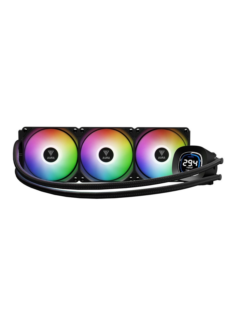 GAMDIAS Aura GL360 DIGITAL ARGB LIQUID COOLER - Image 1