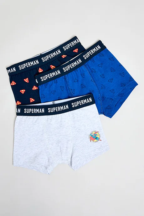 أر أند بي 3 Pack Superman Print Briefs