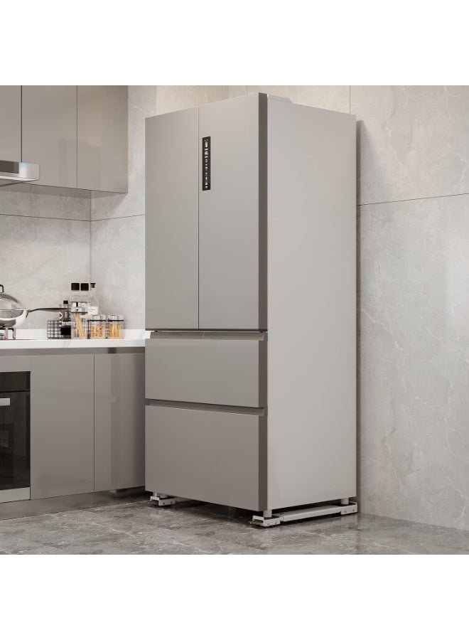 Multi-functional movable washing machine base, furniture dolly base for washing machine, dryer, refrigerator appliance, white, 45x5 cm, 18*2*1.5 cm - Image 4