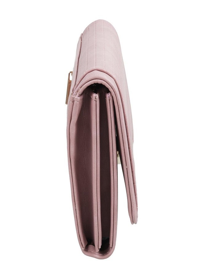 Metro Women Peach Bifold Clutch (95-7656) - Image 4