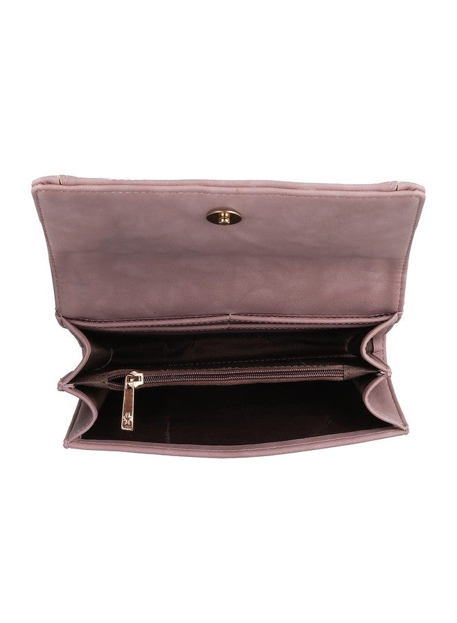 Metro Women Peach Bifold Clutch (95-7656) - Image 2