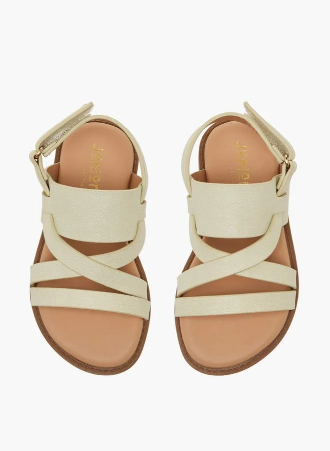 جونيورز Girls Hook & Loop Sandals