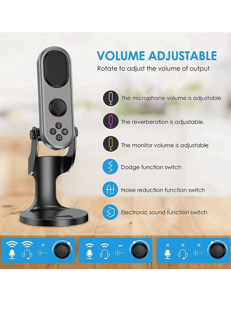 Jmary MC-PW7  for Podcast live Streaming and Recording Microphone - Image 5