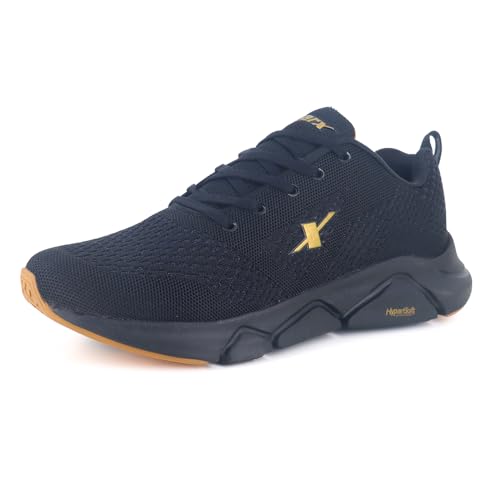 SPARX Mens Sx0657g Black Golden Sneaker - 6 UK (SX0657G) - Image 1