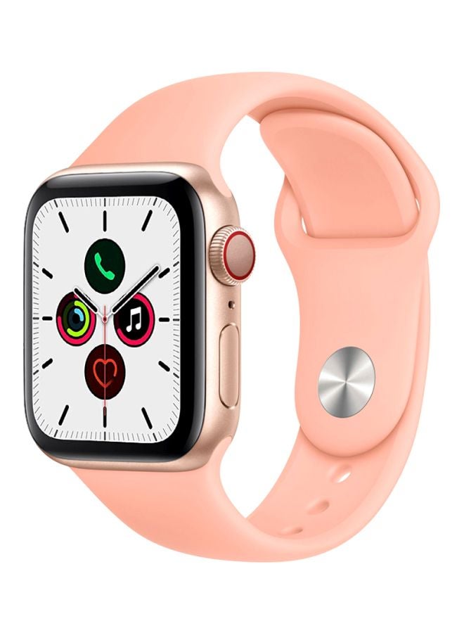 Perfii Replacement Band For Apple Watch Series 5/4/3/2/1 44/42mm Grapefruit Pink - Image 1