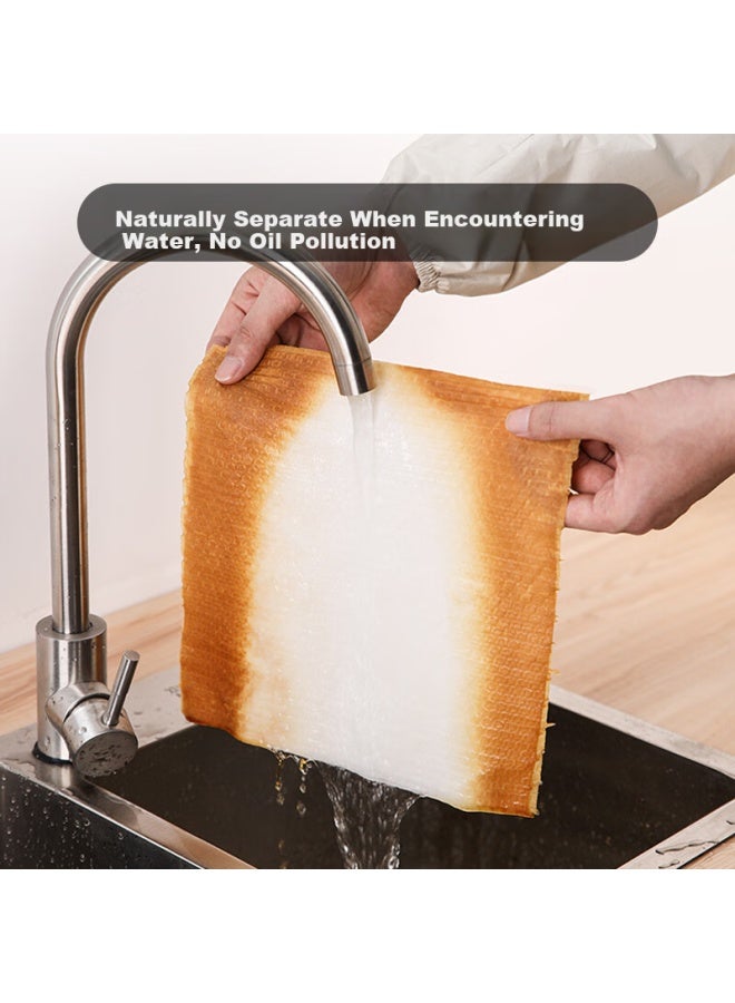 Mengting Lazy Cleaning Cloth Non-woven Fabric 20cm*150pcs Disposable Cleaning Cloth Household Kitchen Paper Towels Absorbent Oil-absorbing Dishwashing Cloth - Image 2