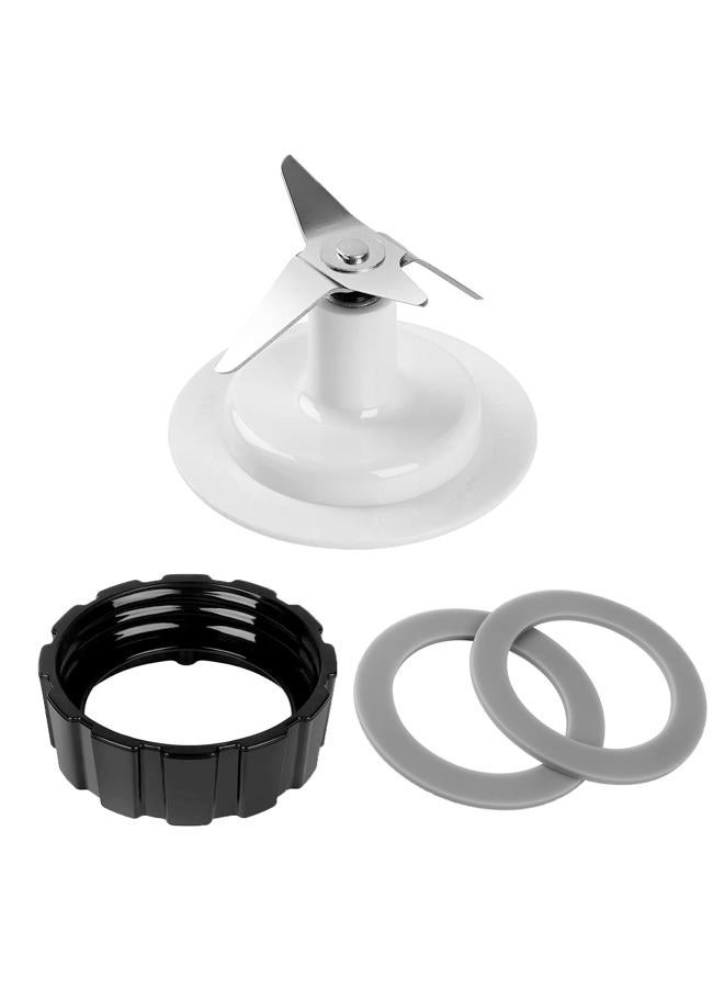 HenSinTc Replacement parts for Hamilton Beach blender blades with blade seal, bottom cover and 2 rubber O-rings - Image 1