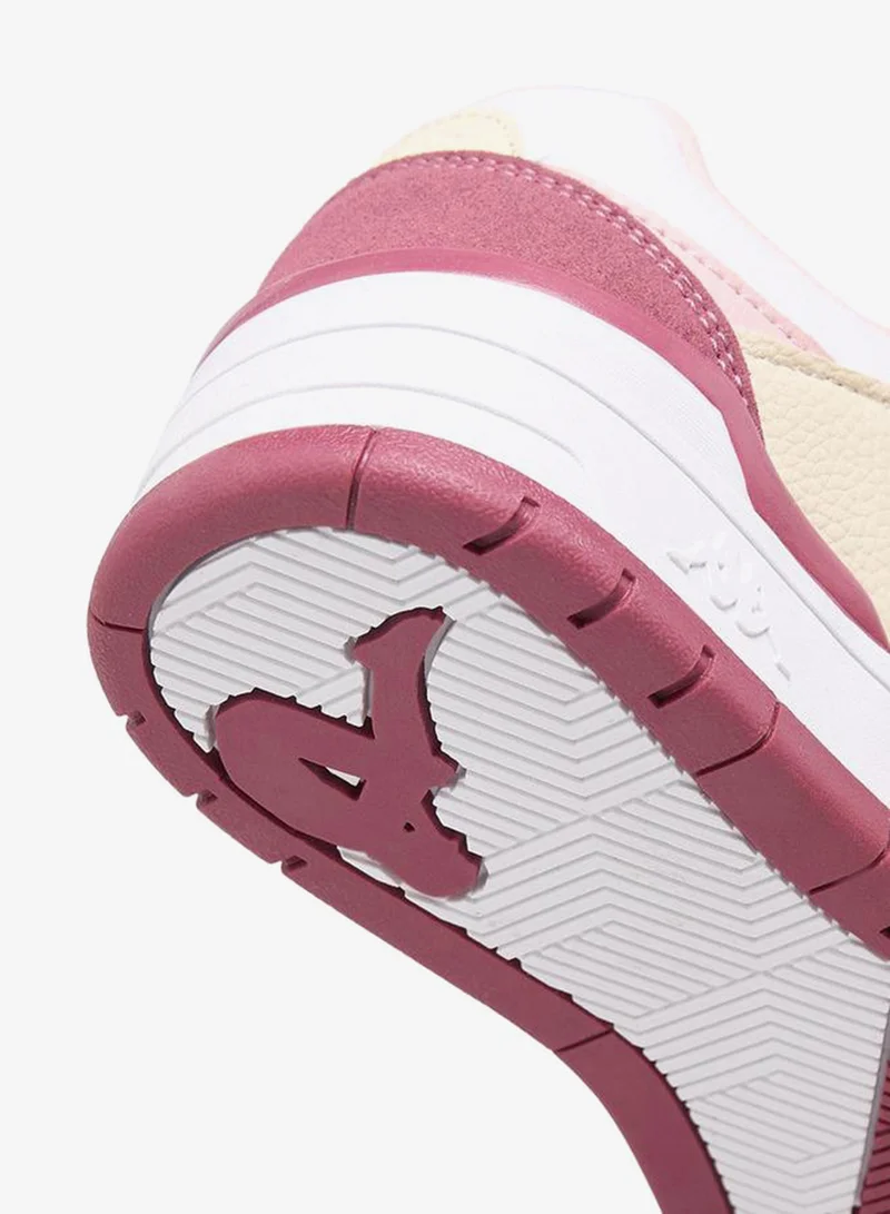 Kappa WHITE Girls Colourblock Hook & Loop Sports Shoes for Women | Best Price UAE