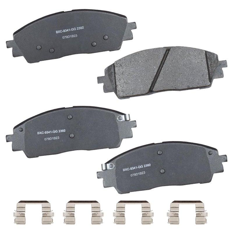 بنديكس وسادات فرامل أمامية سيراميكية Bendix Premium SBC2392 لسيارة Kia Carnival 2023-2022 - Image 1