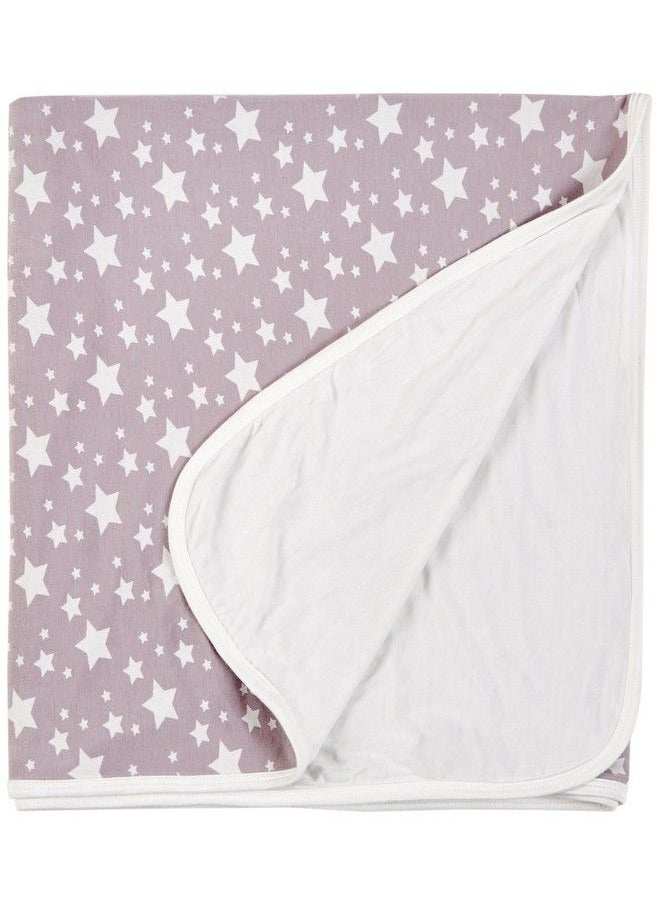 Kickee Pants Print Stroller Blanket Feather Stars  - Image 1