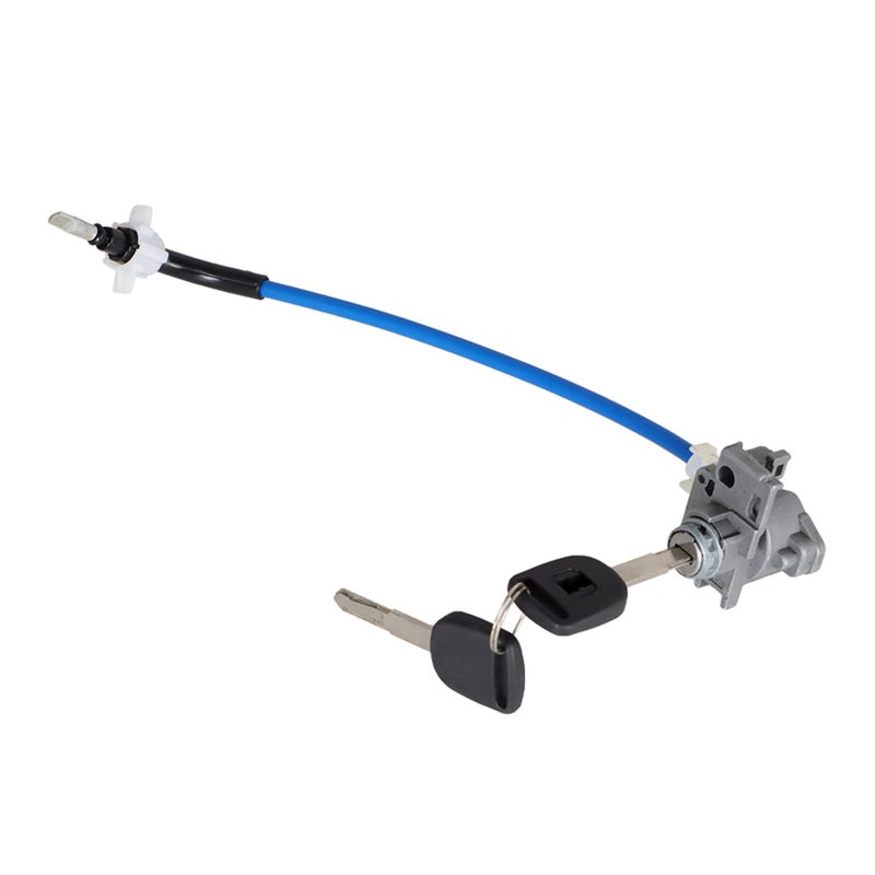 LABLT Left Driver Side Door Lock Cylinder with Cable 2Key Replacement for Honda Accord 2008 2009 2010 2011 2012 72185TA0A01 72185TA0A01