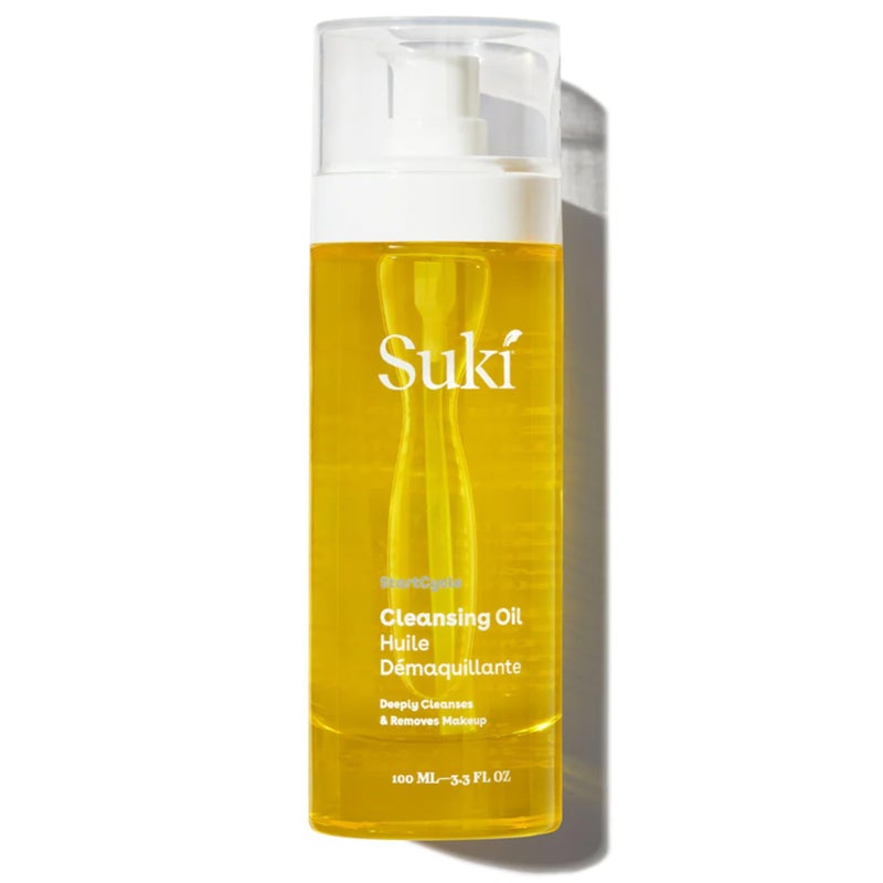Suki Cleansing Oil 4 Fl Oz, Makeup Remover, Facial Cleanser, Prevents Breakout and Hydrates - Image 1