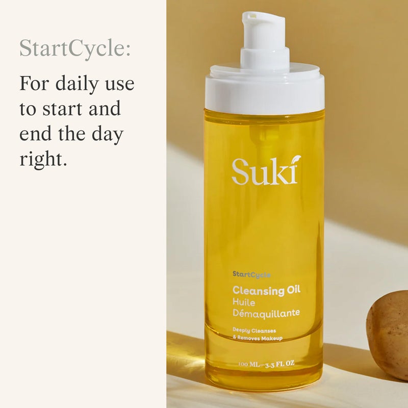 Suki Cleansing Oil 4 Fl Oz, Makeup Remover, Facial Cleanser, Prevents Breakout and Hydrates - Image 4