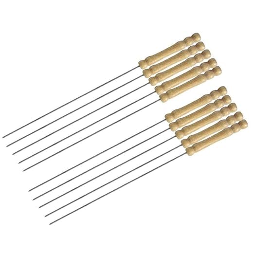 TRIGOP Barbecue Grills - Foldable Charcoal Barbeque Grill With (2 Spatula, 1 BBQ, 10 Stick & 1Air Blower) Outdoor Bbq Grill Tools For Camping Picnics Traveling - Stellar Black ( Barbecue set ) - Image 4