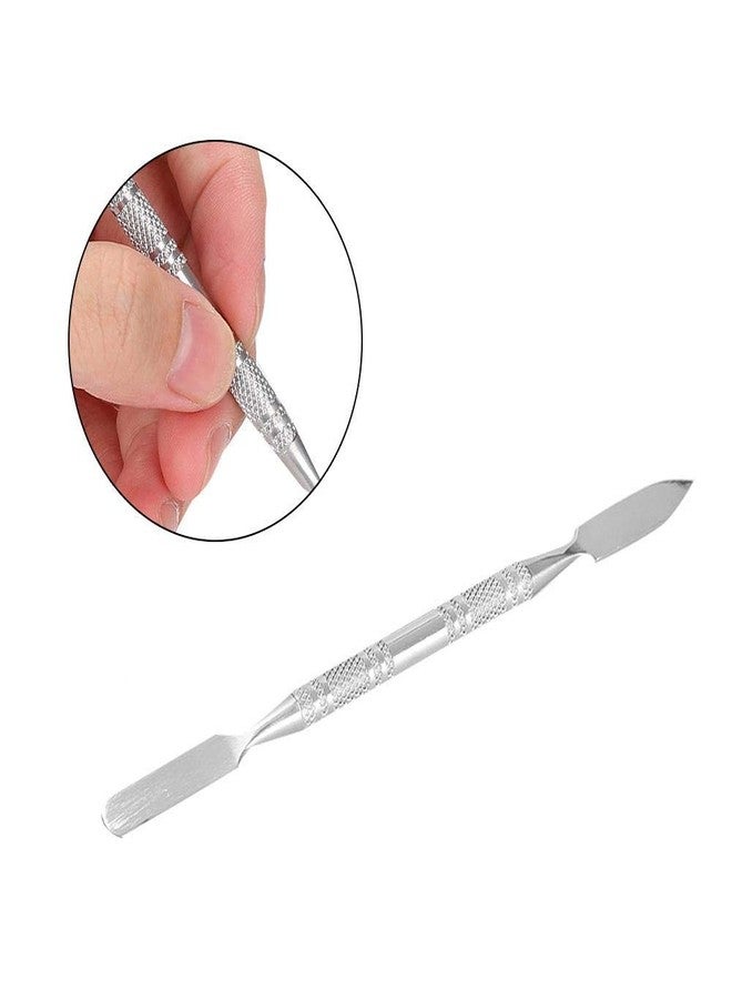 TMISHION Wax Spatula, Stainless Steel Double-Ended Scar Wax Spatula Applicator Special Effects FX Makeup Tool(S - Image 2