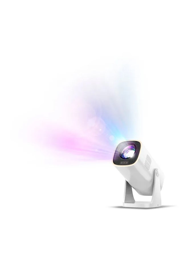 Philips Portable LED Projector, Image Technology DLP, 1080P Native Resolution With Max Input 1080P With Wi-Fi Luminos Preloaded App And Built In 2x5 Watts Stereo Speaker NPX230/INT White NPX230/INT White - Image 2