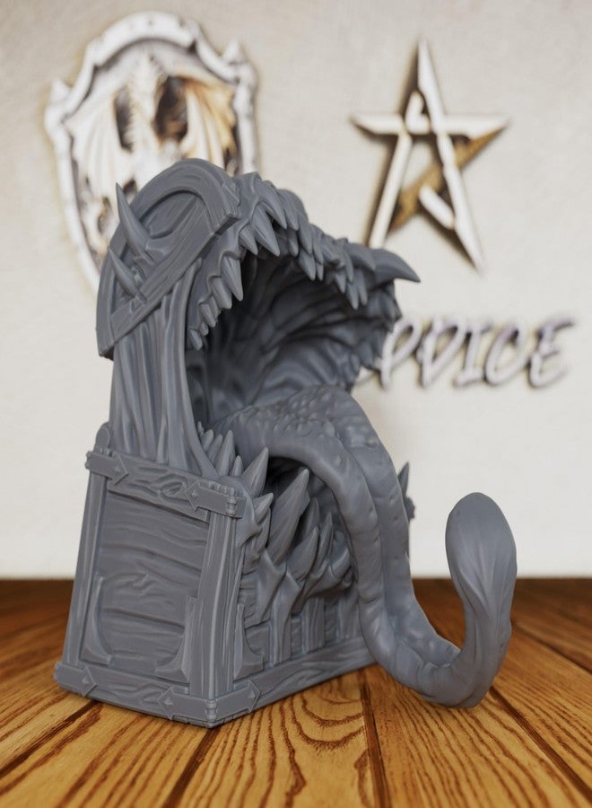 AUSPDICE Chest Mimic DND Miniatures,Paintable Miniatures for Board Games Perfect for RPG Enthusiasts-S06 - Image 5