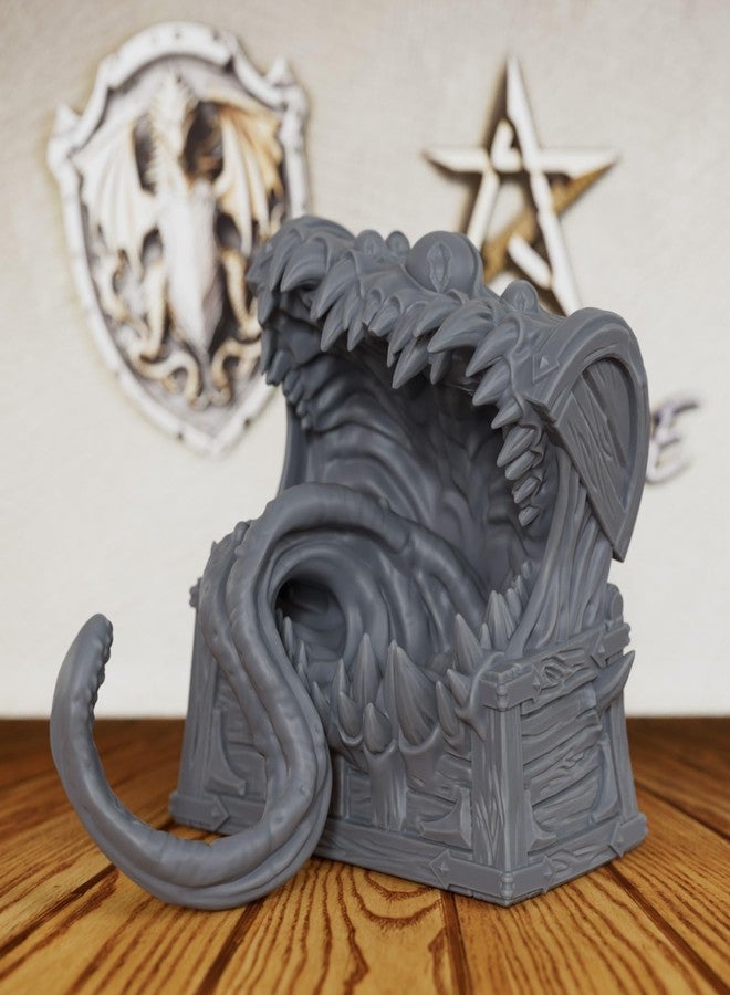 AUSPDICE Chest Mimic DND Miniatures,Paintable Miniatures for Board Games Perfect for RPG Enthusiasts-S06 - Image 1