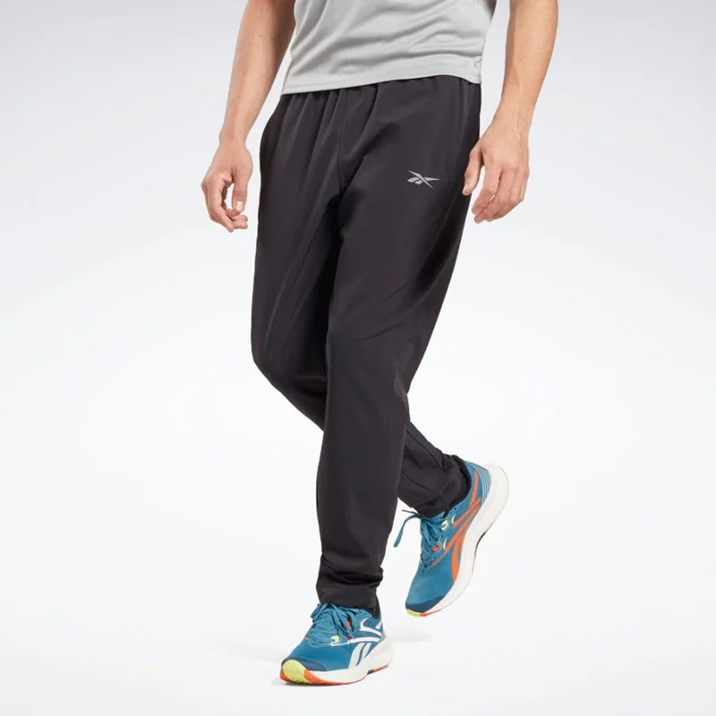 Reebok Black Reebok Performance Woven Pants - Black for Men | Best Price UAE