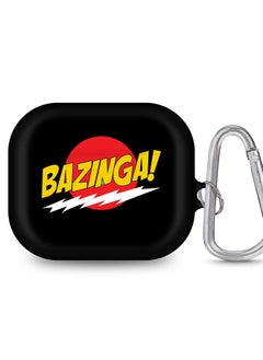 StylePods Case for Airpods 3rd Gen Case With Anti-Lost Keychain - Bazinga