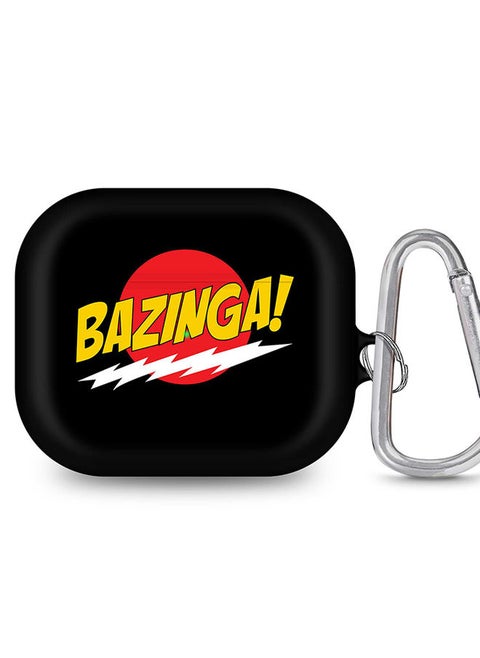 StylePods Case for Airpods 3rd Gen Case With Anti-Lost Keychain - Bazinga