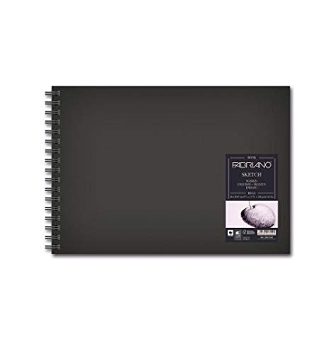 Fabriano Sketch Book Spiral Bound Landscape A4 - Image 2