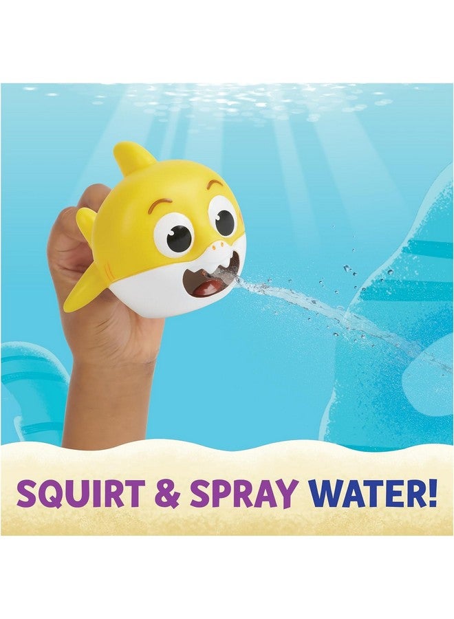 WowWee Baby Shark Bath Squirt Toy 4-Pack Big Show! - Image 3