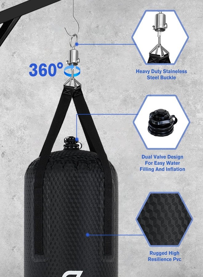 SAEEPABUL Water Punching Bag 4FT Heavy Bag for Boxing - Adjustable Weight (60 to 120 lbs) with Anti-Leak Design, Heavy-Duty Aqua Training Bag for Adults - Image 5