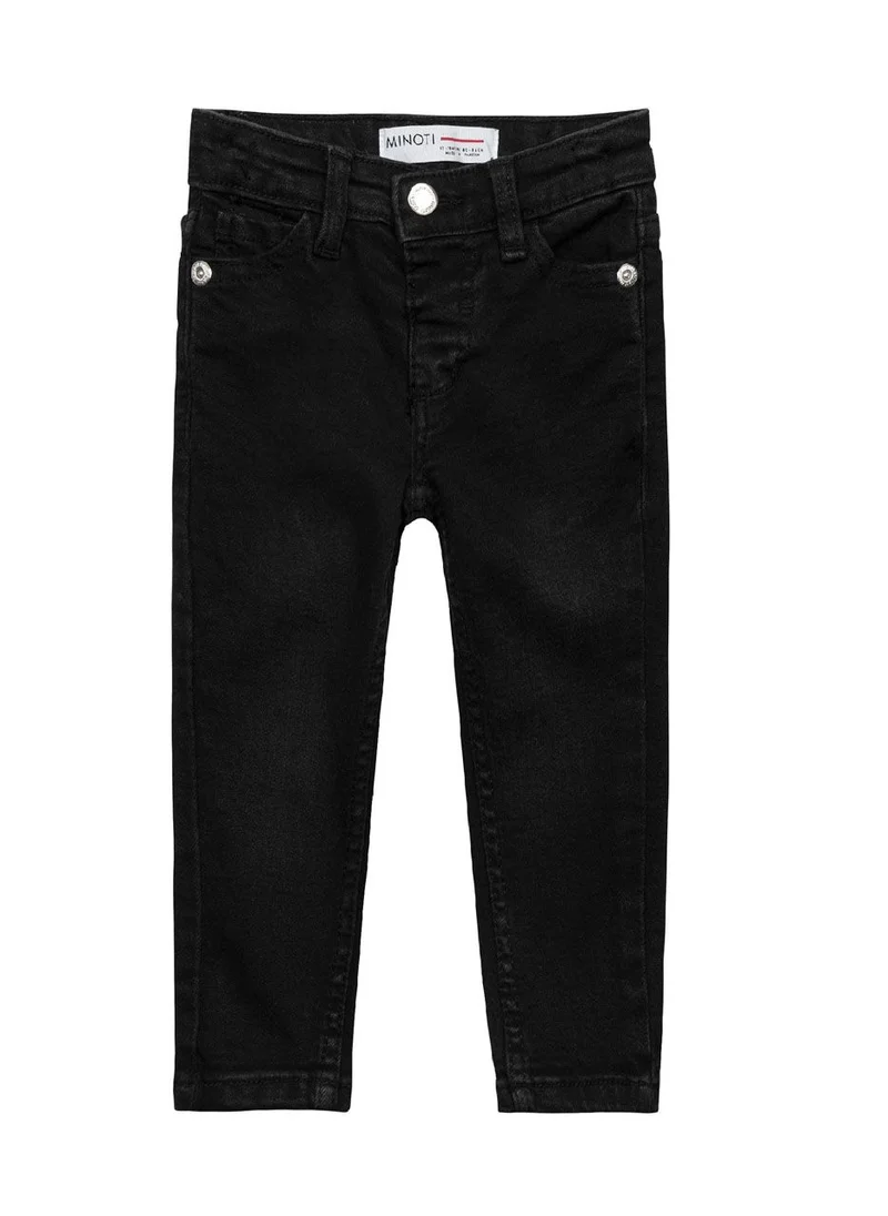 MINOTI Teen Girls Black Basic Skinny Jean